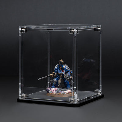 Display Case for Warhammer® Miniature with Clear Background