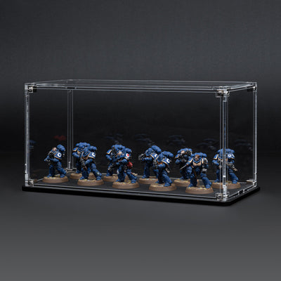 Display Case for Warhammer® Squad with Clear Background