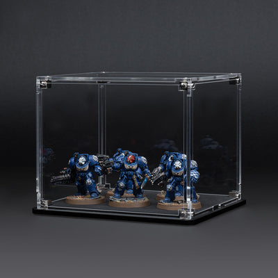 Display Case for Warhammer® Squad with Clear Background
