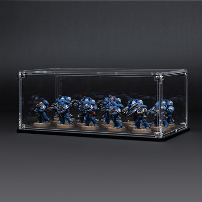Display Case for Warhammer® Squad with Clear Background