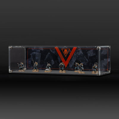 Display Case for Warhammer® 40,000 Kill Team: Death Korps