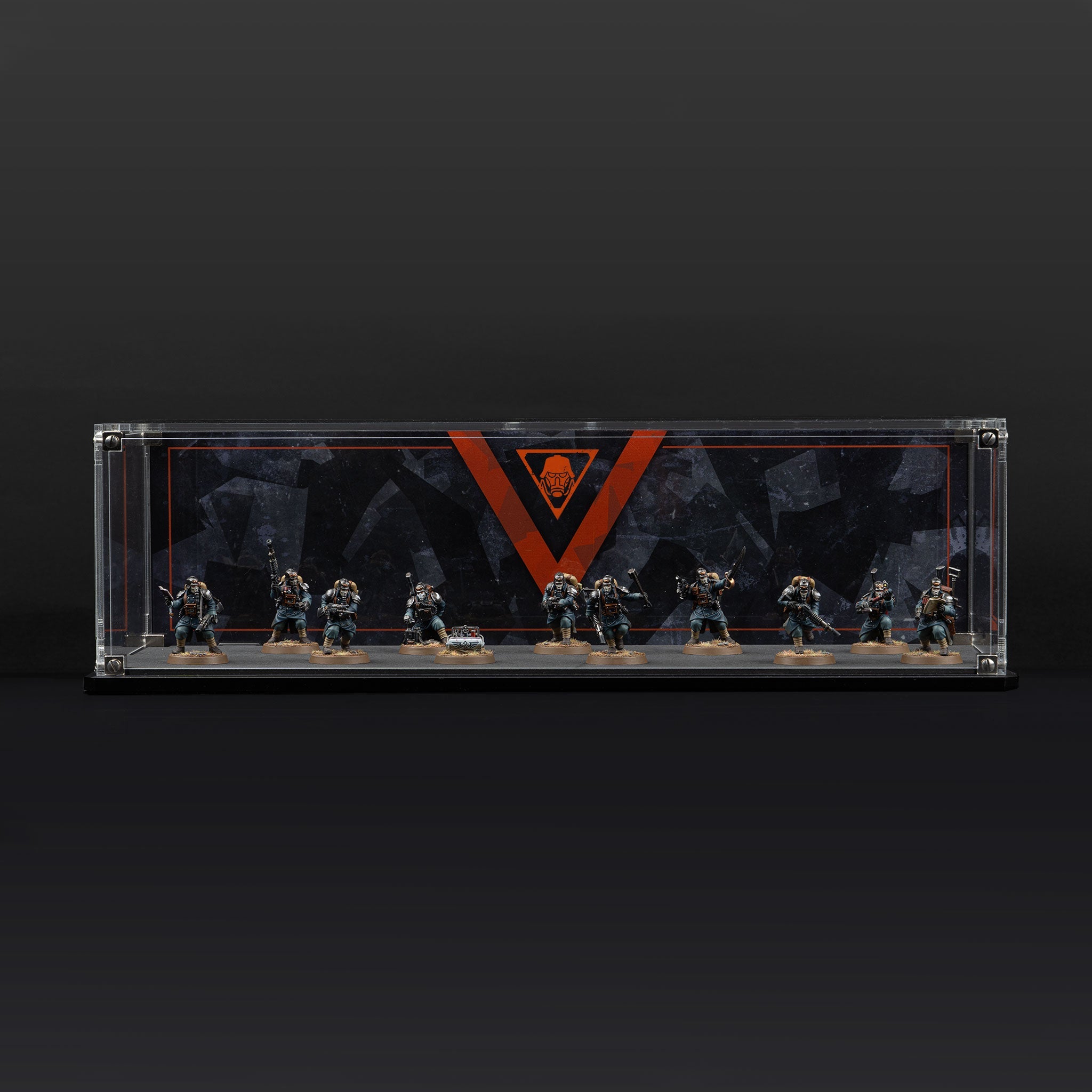 Display Case for Warhammer® 40,000 Kill Team: Death Korps