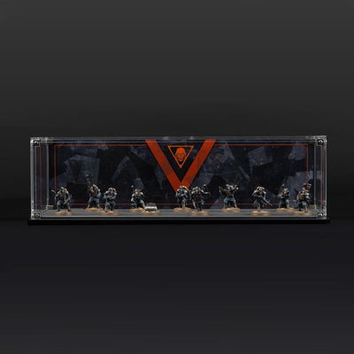 Display Case for Warhammer® 40,000 Kill Team: Death Korps
