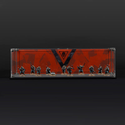 Display Case for Warhammer® 40,000 Kill Team: Death Korps