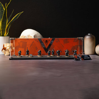Display Case for Warhammer® 40,000 Kill Team: Death Korps