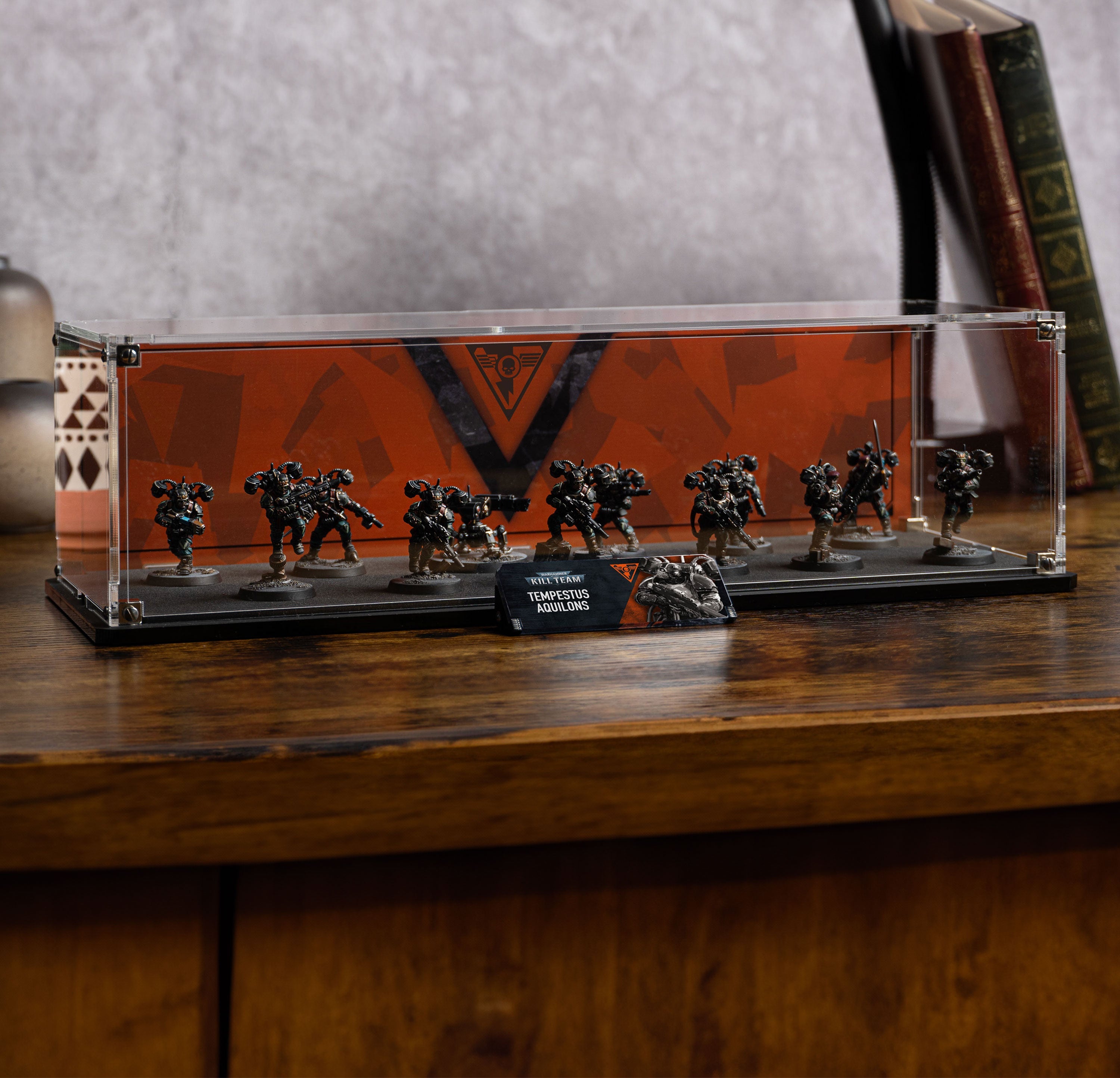 Display Case for Warhammer® 40,000 Kill Team: Tempestus Aquilons