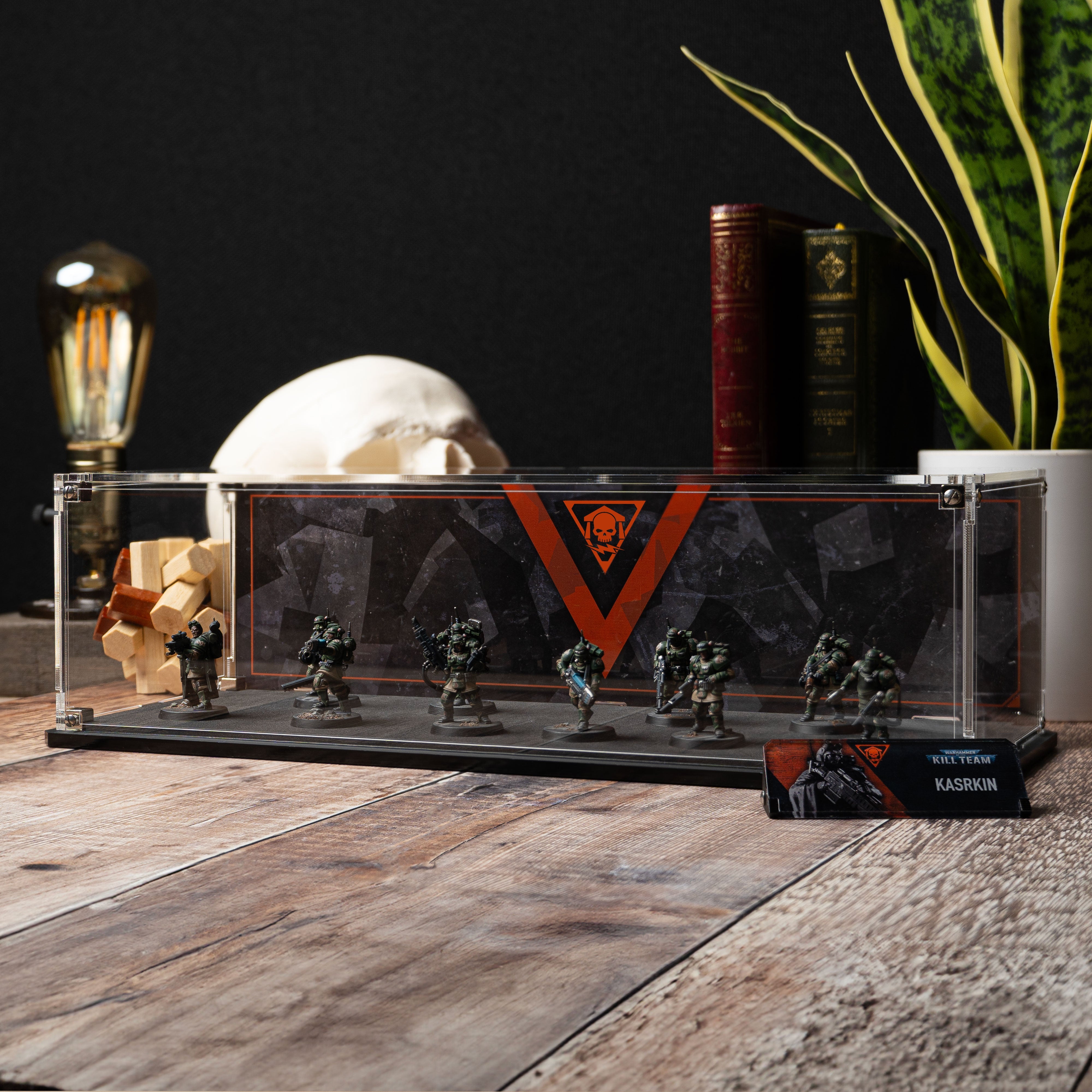 Display Case for Warhammer® 40,000 Kill Team: Kasrkin