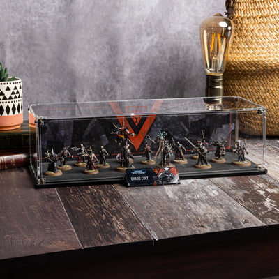 Display Case for Warhammer® 40,000 Kill Team: Chaos Cult