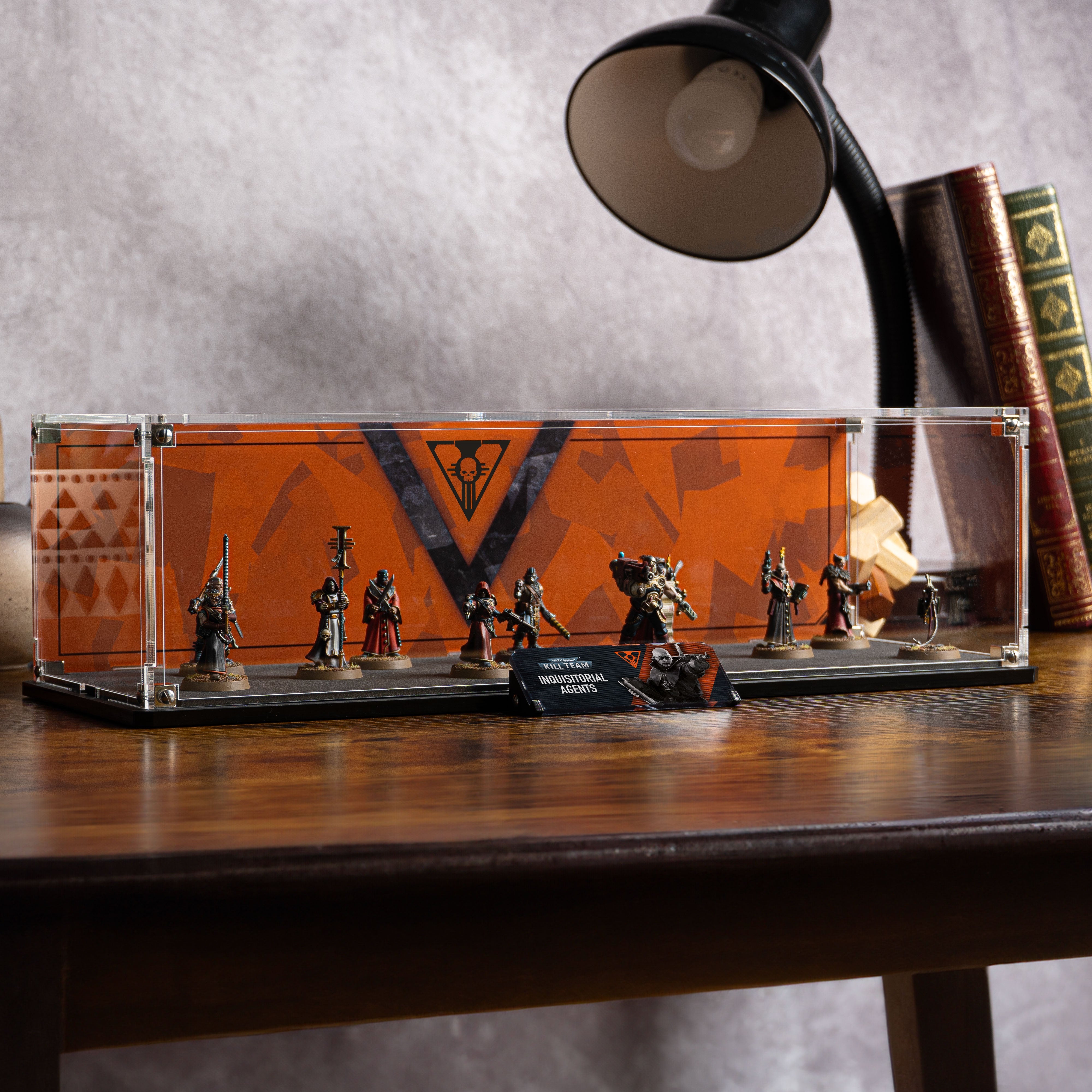 Display Case for Warhammer® 40,000 Kill Team: Inquisitorial Agent