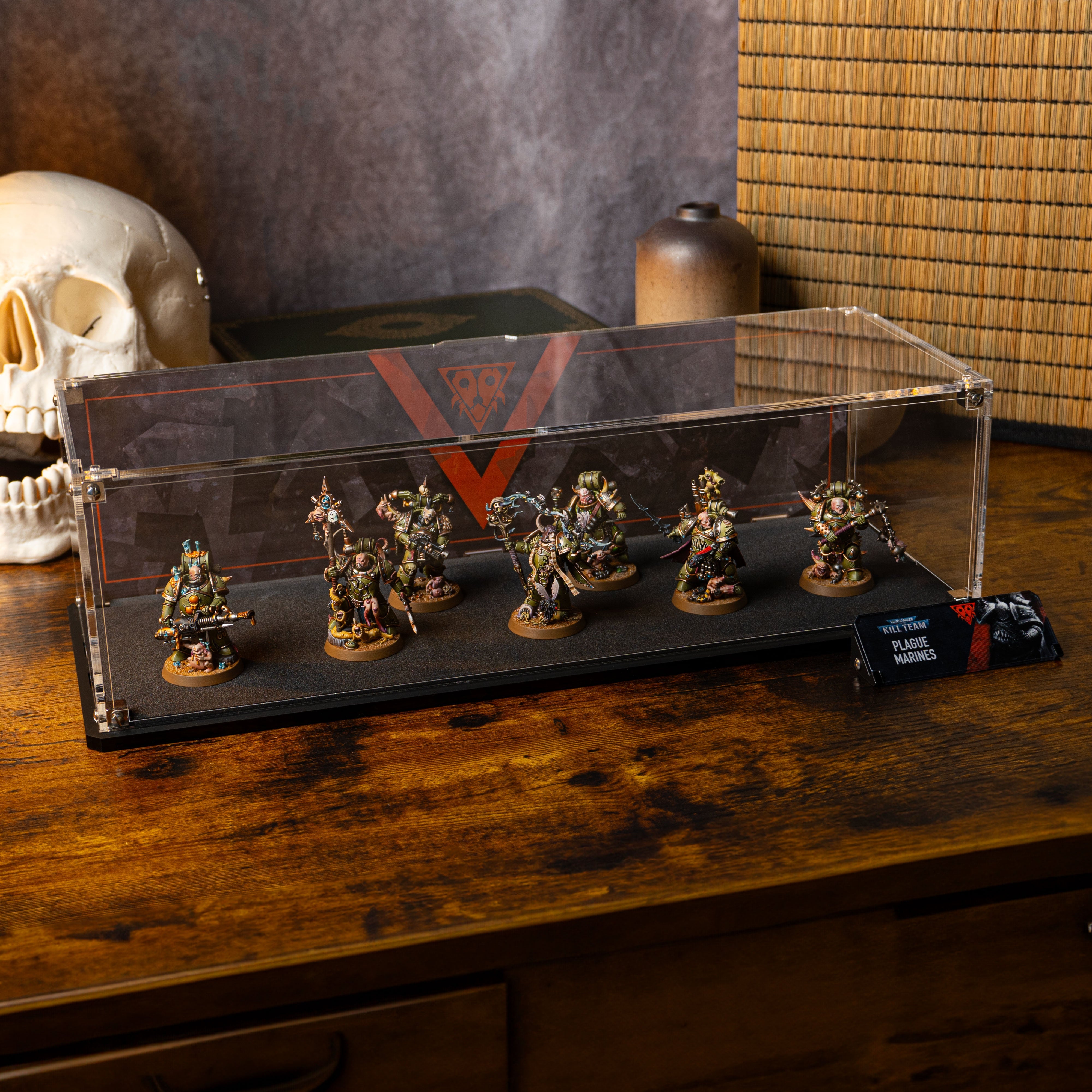 Display Case for Warhammer® 40,000 Kill Team: Plague Marines