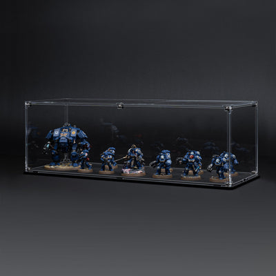 Display Case for Warhammer® Army with Clear Background