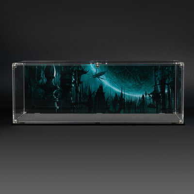 Display Case for Warhammer® Army with Commorragh Background