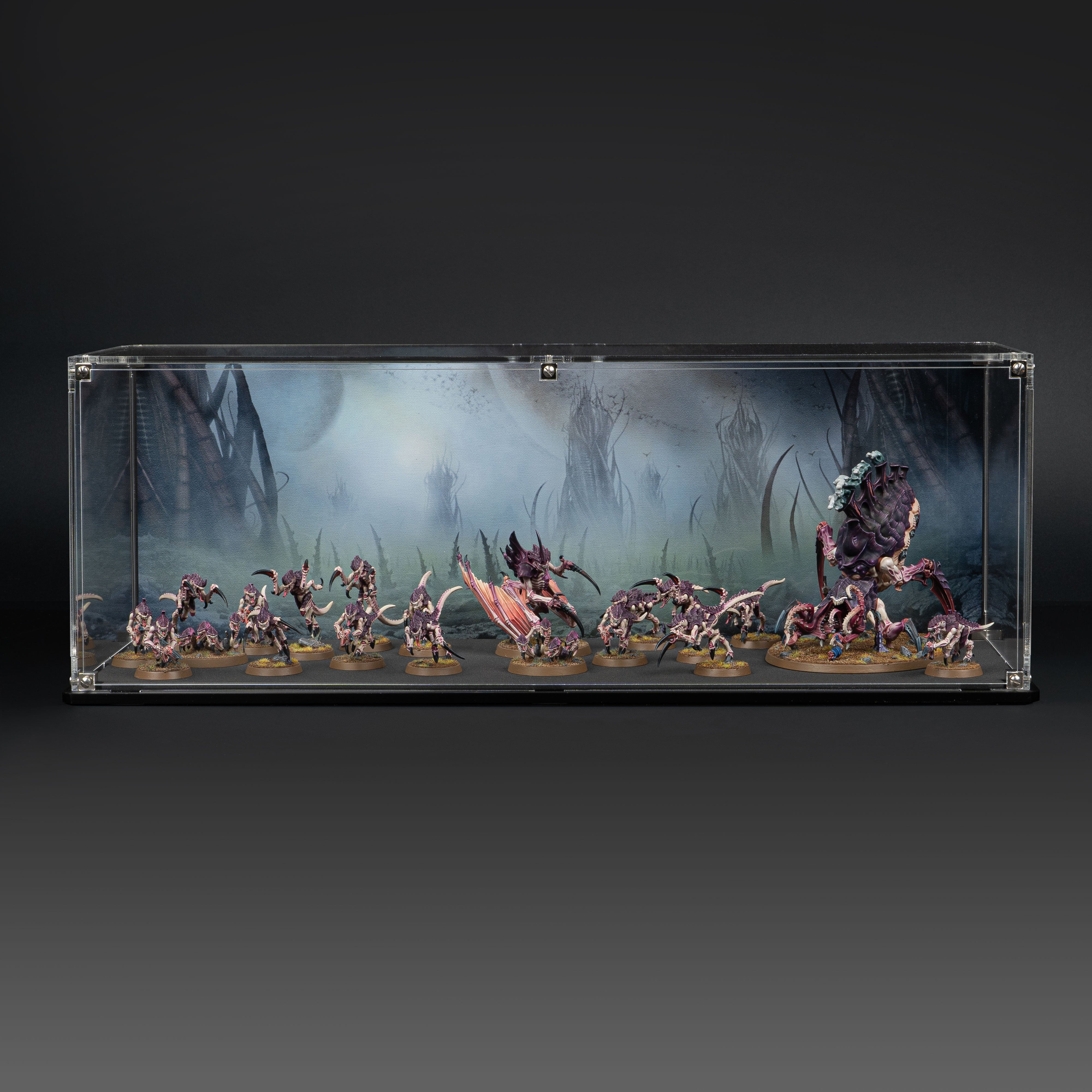 Display Case for Warhammer® Army with The Great Devourer Background