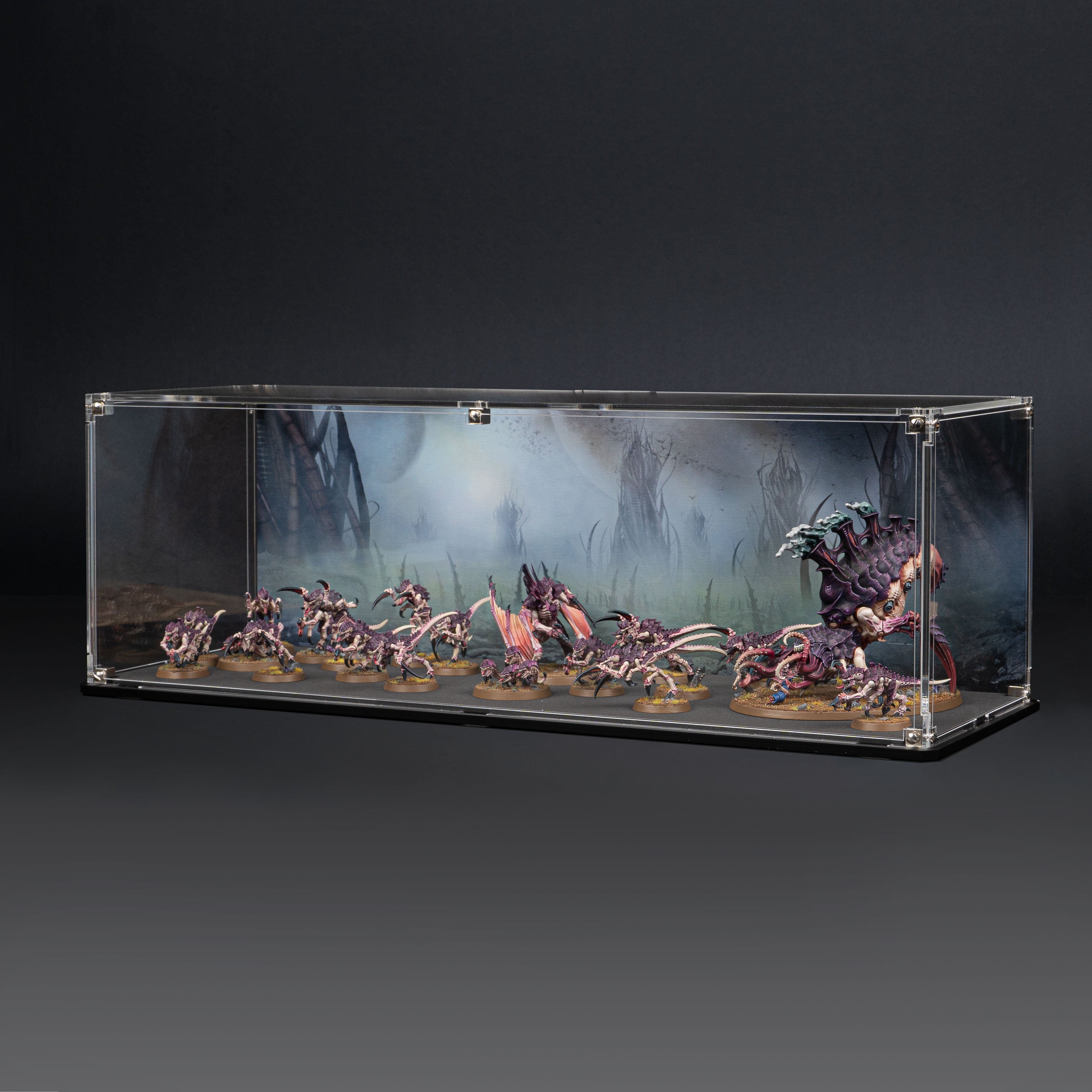 Display Case for Warhammer® Army with The Great Devourer Background