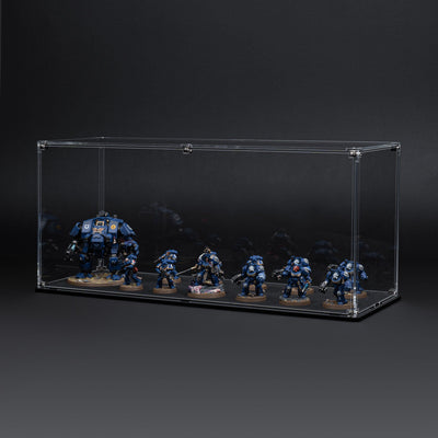Display Case for Warhammer® Army with Clear Background