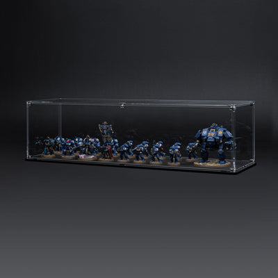 Display Case for Warhammer® Army with Clear Background