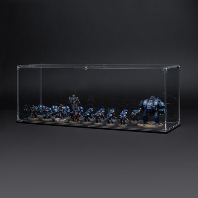 Display Case for Warhammer® Army with Clear Background