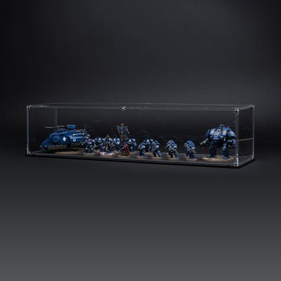Display Case for Warhammer® Army with Clear Background