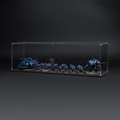 Display Case for Warhammer® Army with Clear Background