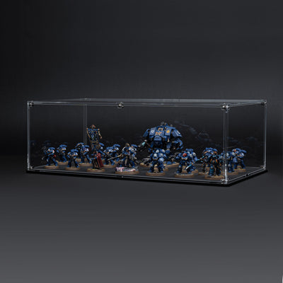 Display Case for Warhammer® Army with Clear Background