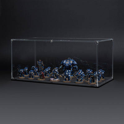 Display Case for Warhammer® Army with Clear Background