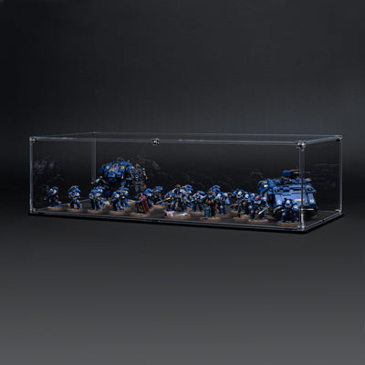 Display Case for Warhammer® Army with Clear Background