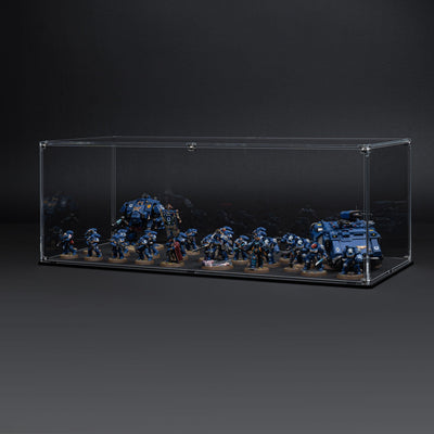 Display Case for Warhammer® Army with Clear Background