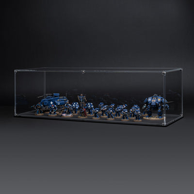 Display Case for Warhammer® Army with Clear Background