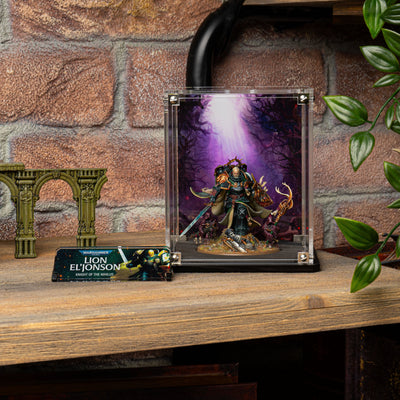 Display Case for Warhammer® 40,000 Dark Angels Lion El’Jonson