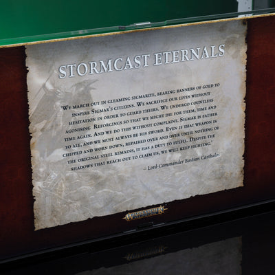 Limited Edition Display Case for Warhammer® Age of Sigmar: Skaventide - Stormcast Eternals Army