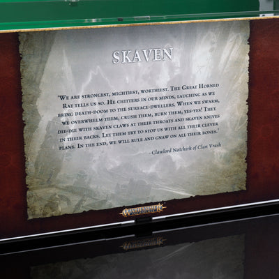 Limited Edition Display Case for Warhammer® Age of Sigmar: Skaventide - Skaven Army