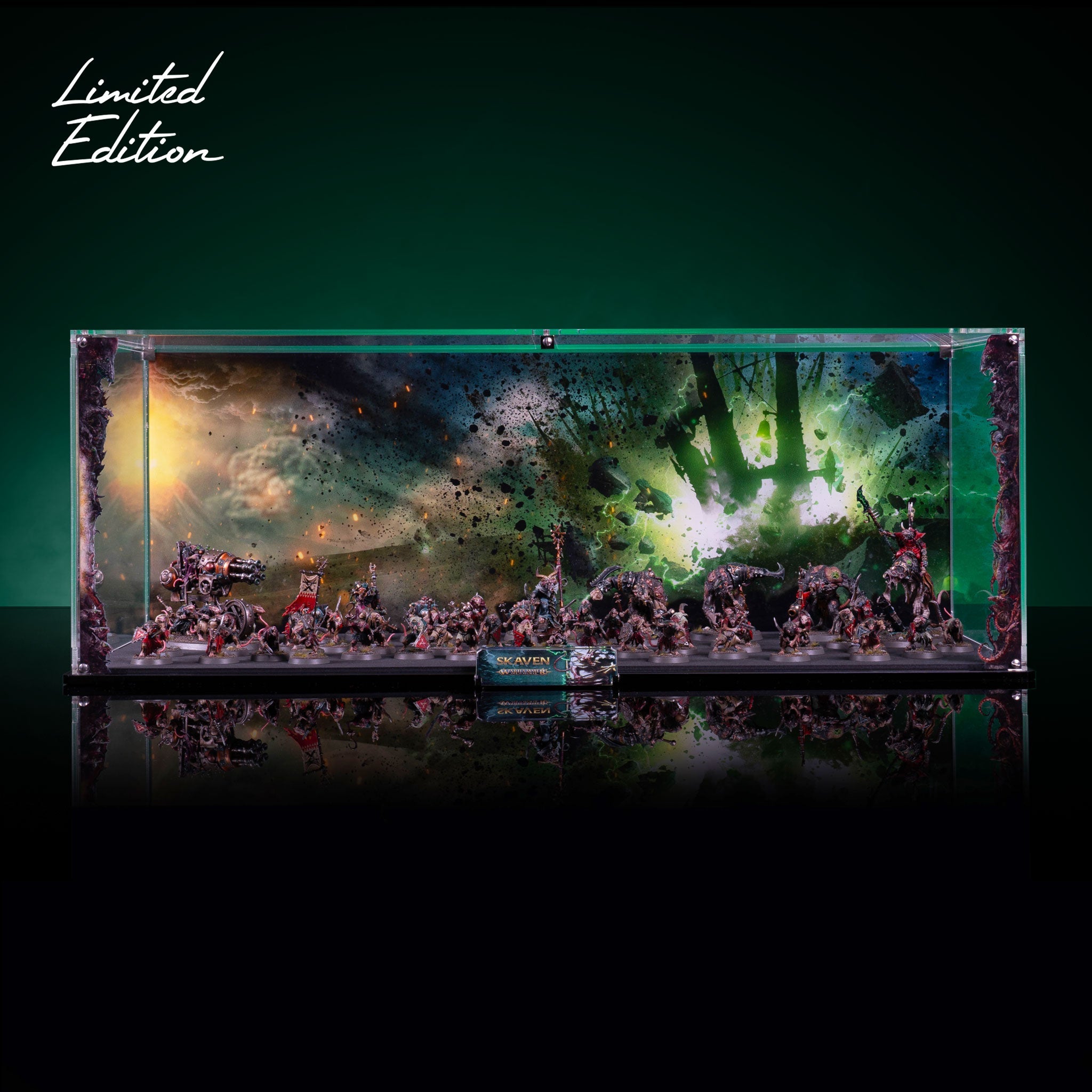 Limited Edition Display Case for Warhammer® Age of Sigmar: Skaventide - Skaven Army
