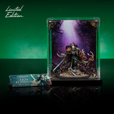 Limited Edition Display Case for Warhammer® 40,000 Dark Angels Lion El’Jonson