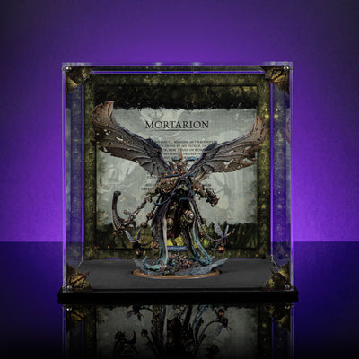 Limited Edition Display Case for Warhammer® 40,000 Mortarion, Daemon Primarch of Nurgle