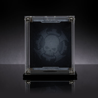 Display Case for Warhammer®+ Vindicare Assassin - Operative Umbral-six