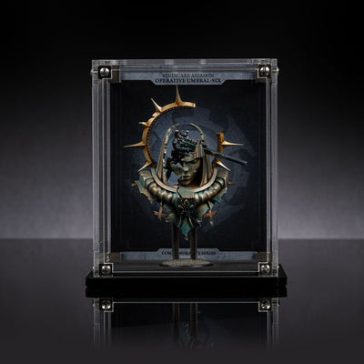 Display Case for Warhammer®+ Vindicare Assassin - Operative Umbral-six