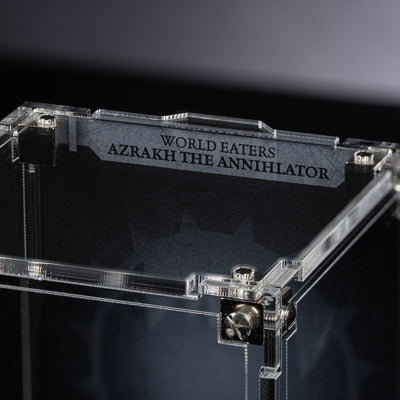 Display Case for Warhammer®+ World Eaters Terminator - Azrakh the Annihilator