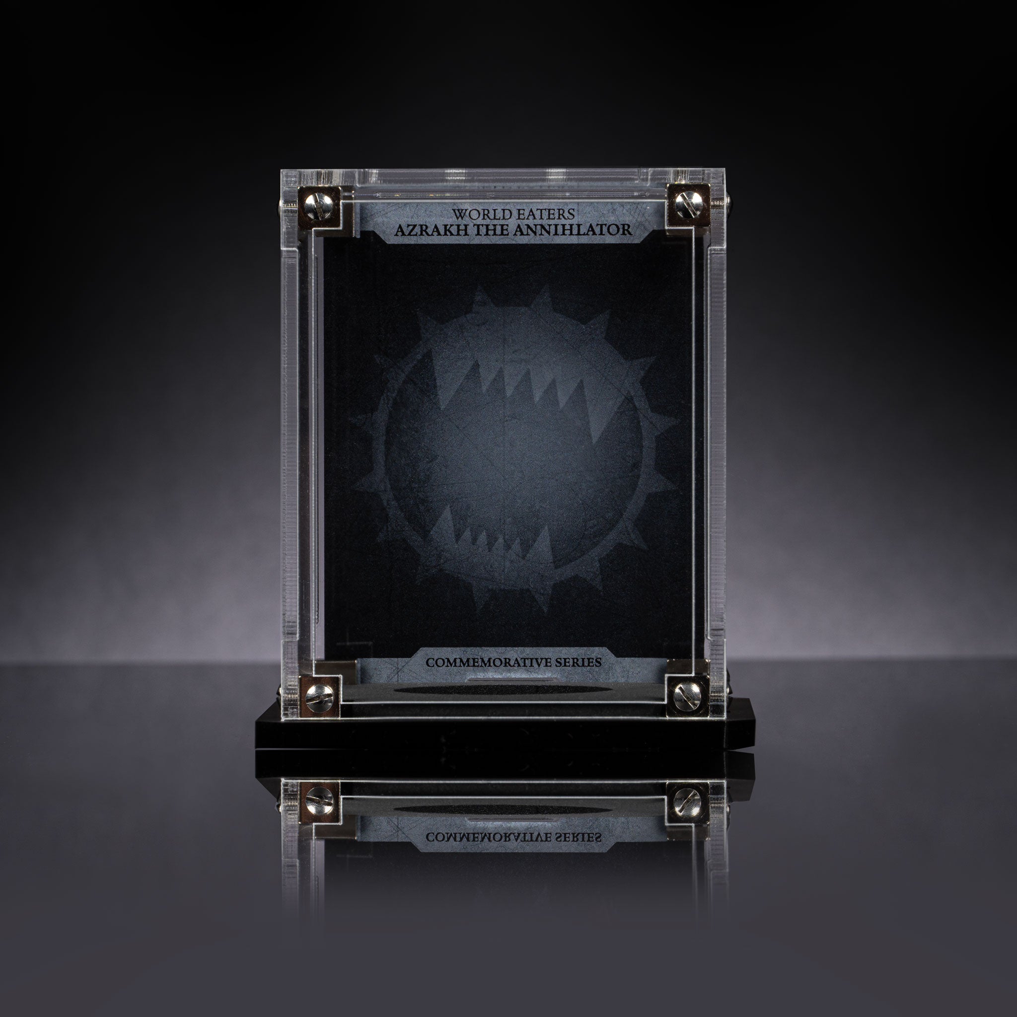 Display Case for Warhammer®+ World Eaters Terminator - Azrakh the Annihilator
