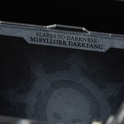 Display Case for Warhammer®+ Mibyllorr Darkfang - Chaos Sorcerer Lord