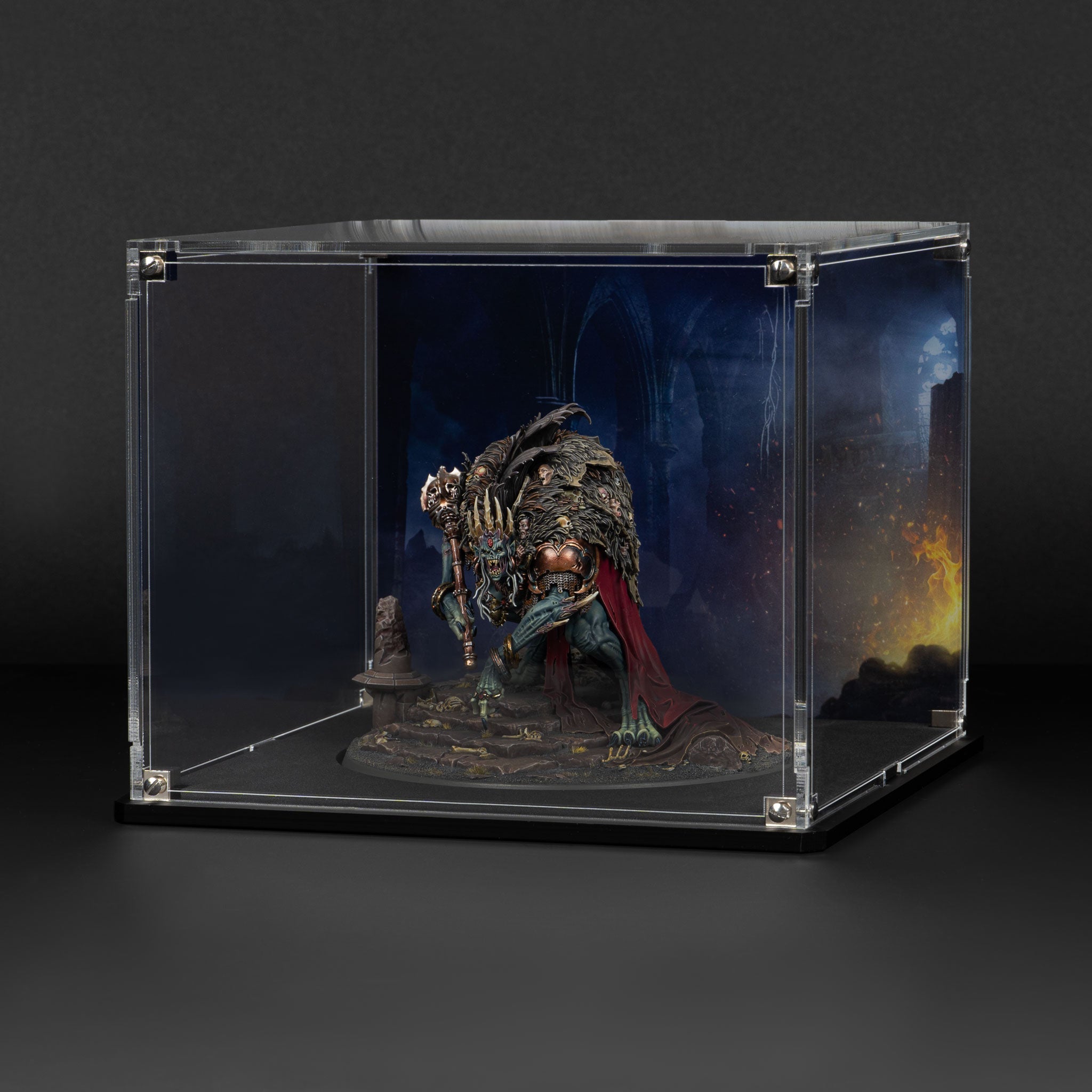 Display Case for Warhammer® Age of Sigmar Ushoran, Mortarch of Delusion