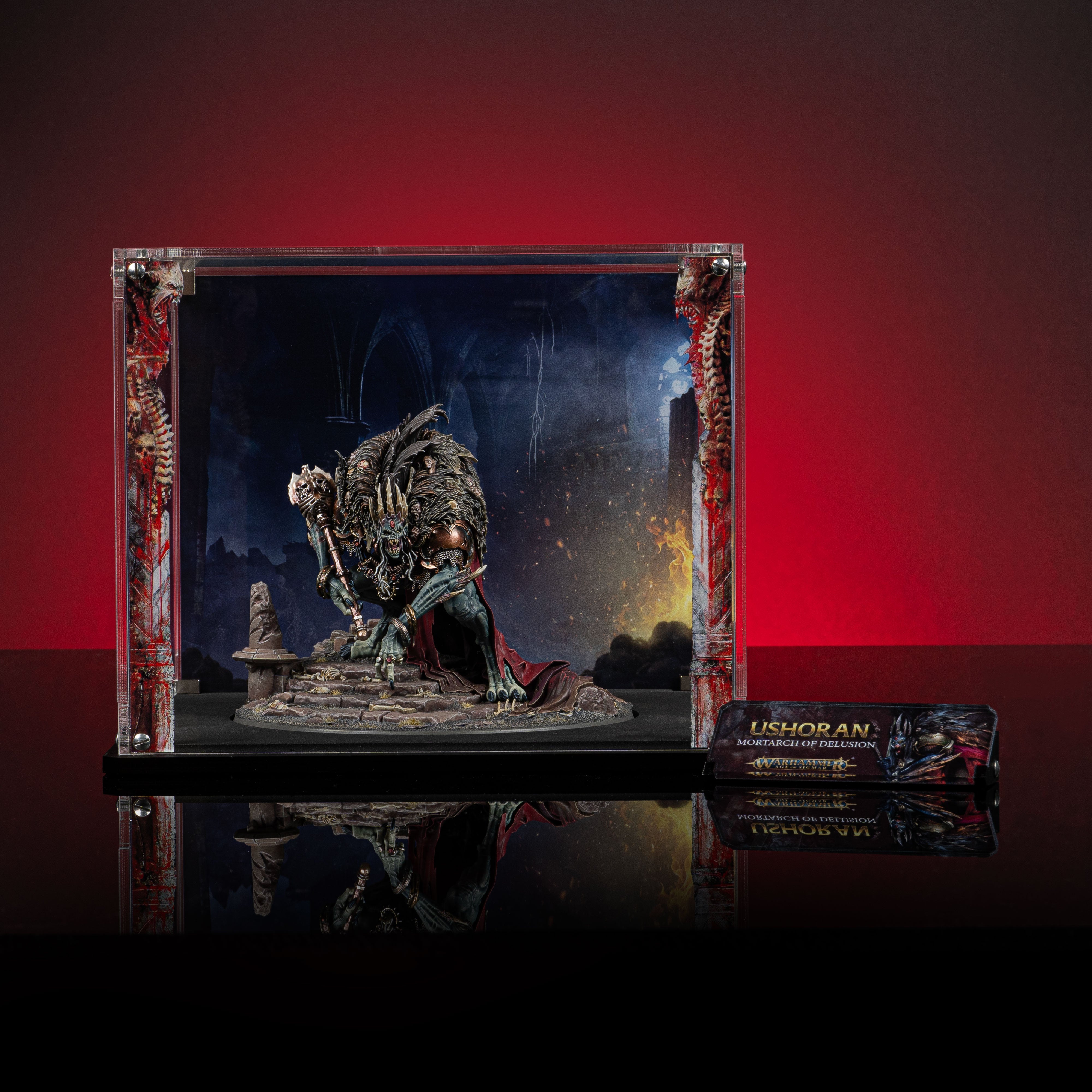 Limited Edition Display Case for Warhammer® Age of Sigmar Ushoran, Mortarch of Delusion