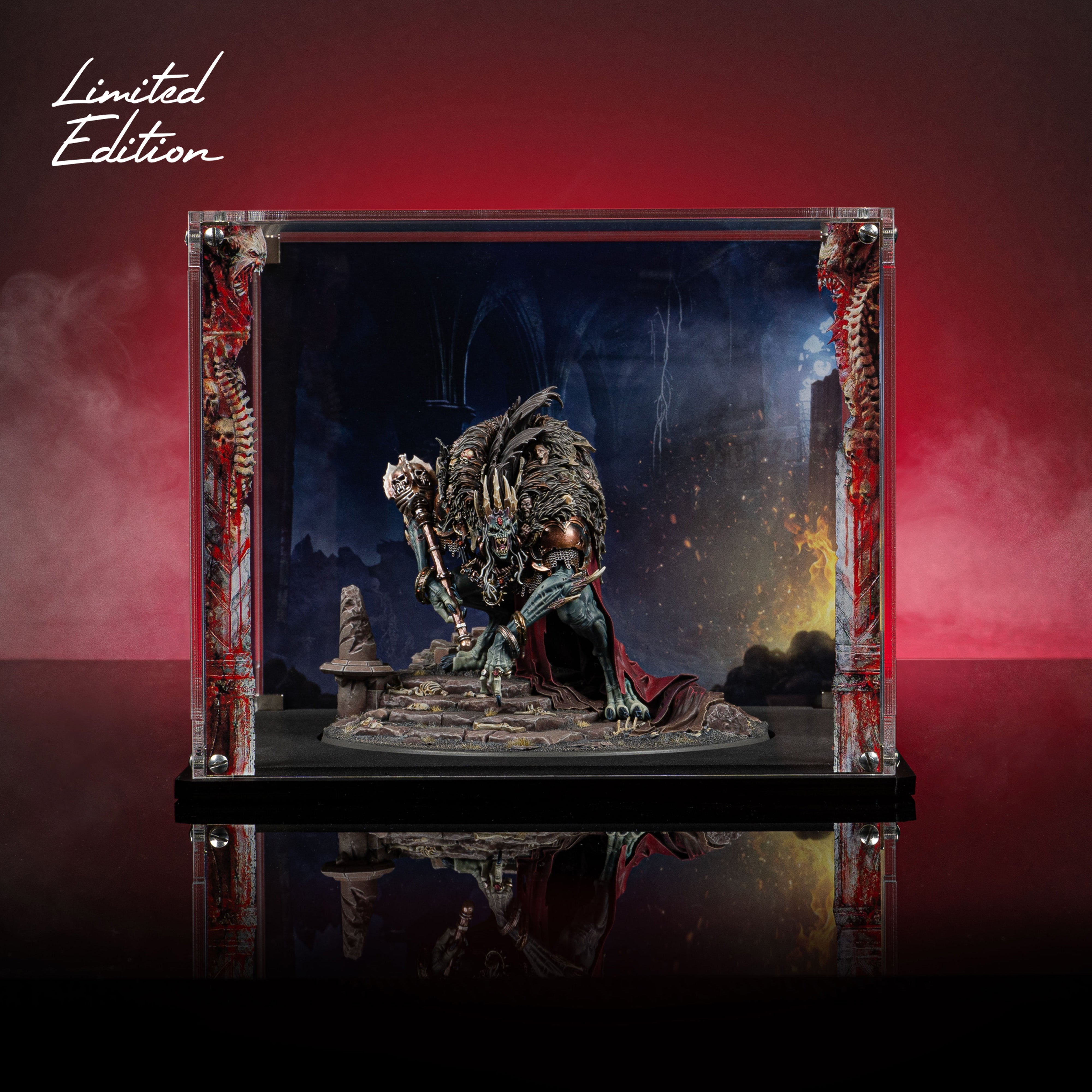 Limited Edition Display Case for Warhammer® Age of Sigmar Ushoran, Mortarch of Delusion
