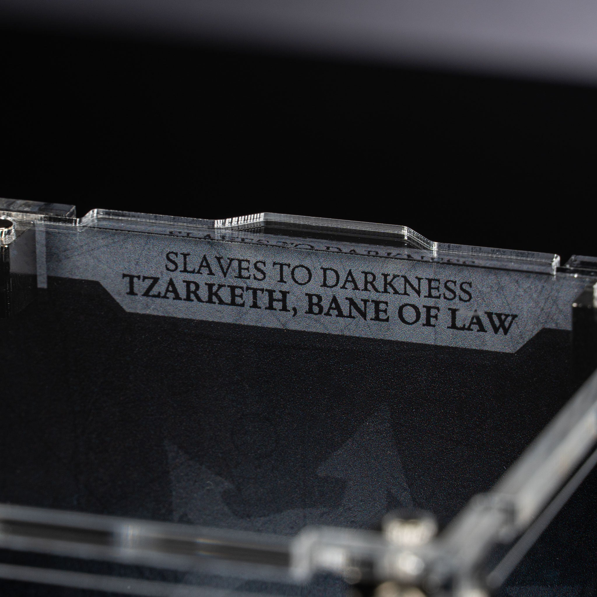 Display Case for Warhammer®+ Day Tzarketh, Bane of Law