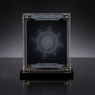 Display Case for Warhammer®+ Day Tzarketh, Bane of Law