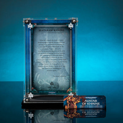 Limited Edition Display Case for Warhammer® 40,000 Avatar of Khaine