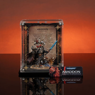 Limited Edition Display Case for Warhammer® 40,000 Abaddon the Despoiler