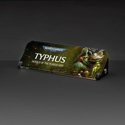 Plaque for Warhammer® 40,000 Typhus, Herald of the Plague God