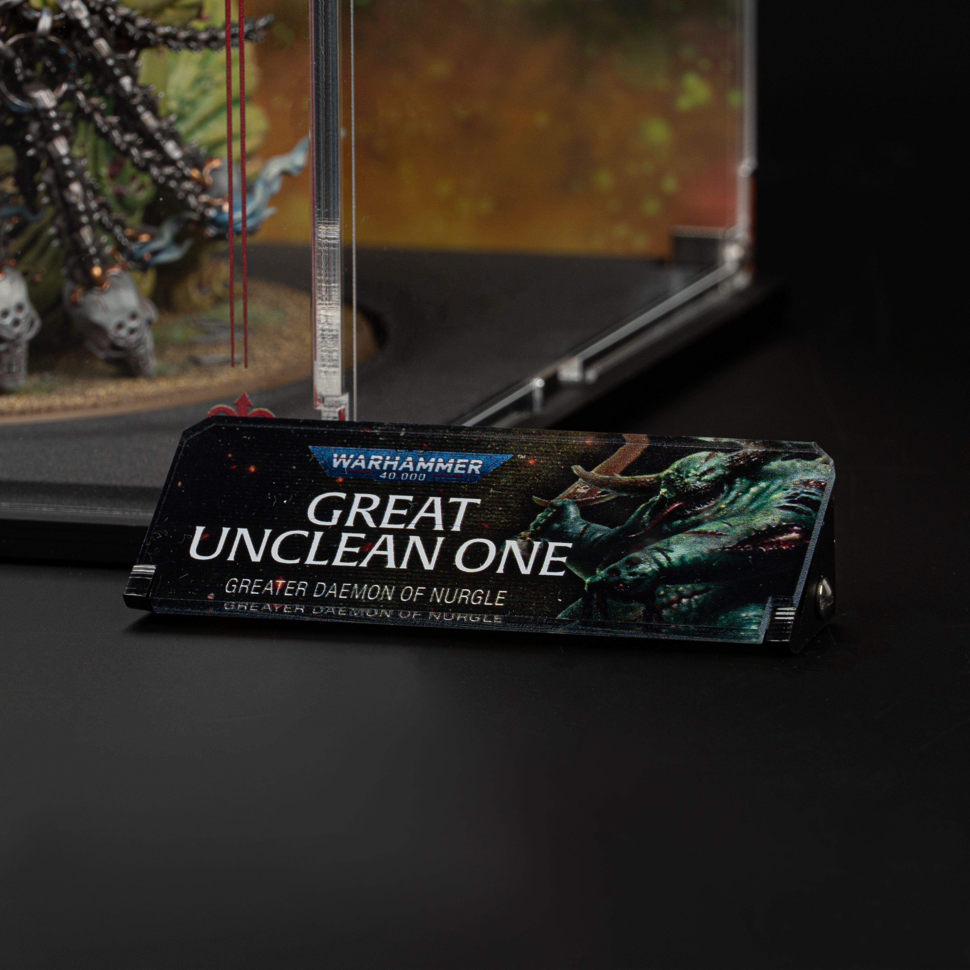 Display Case for Warhammer® 40,000 Great Unclean One