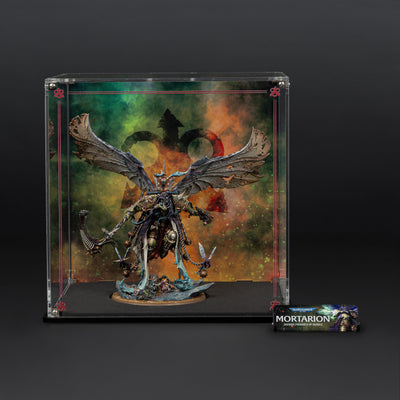 Display Case for Warhammer® 40,000 Mortarion, Daemon Primarch of Nurgle