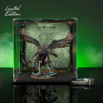 Limited Edition Display Case for Warhammer® 40,000 Mortarion, Daemon Primarch of Nurgle